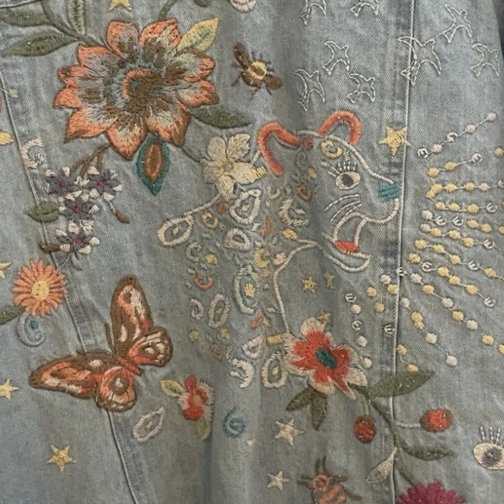 Johnny Was Olinda heavily embroidered jacket, extremely rare - Picture 6 of 9